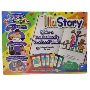 Imaginarium Arts and Crafts IlluStory Make A Professional Produced Book Ages 6+
